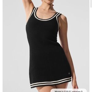 Alo Tennis Club Sweater Knit Dress